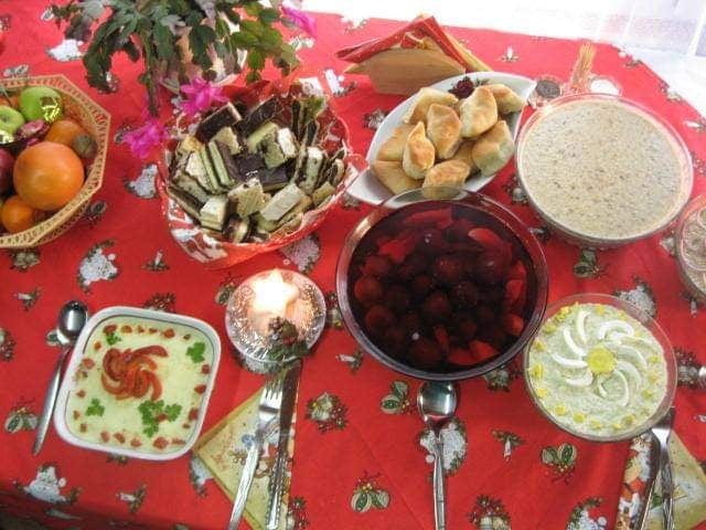 Mâncare pregătită de sărbători în Sfântu Gheorghe FOTO Arhivă Mira Bălan