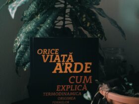Poză cu coperta cărții „Orice viață arde”.