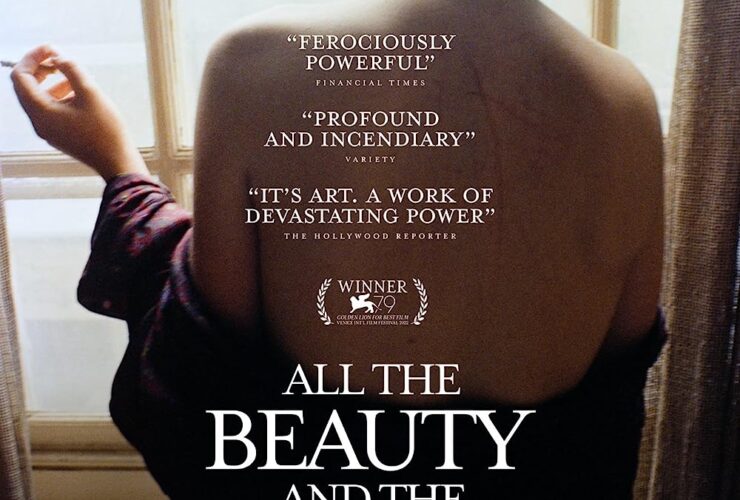 Poster al filmului „All the Beauty and the Bloodshed”.