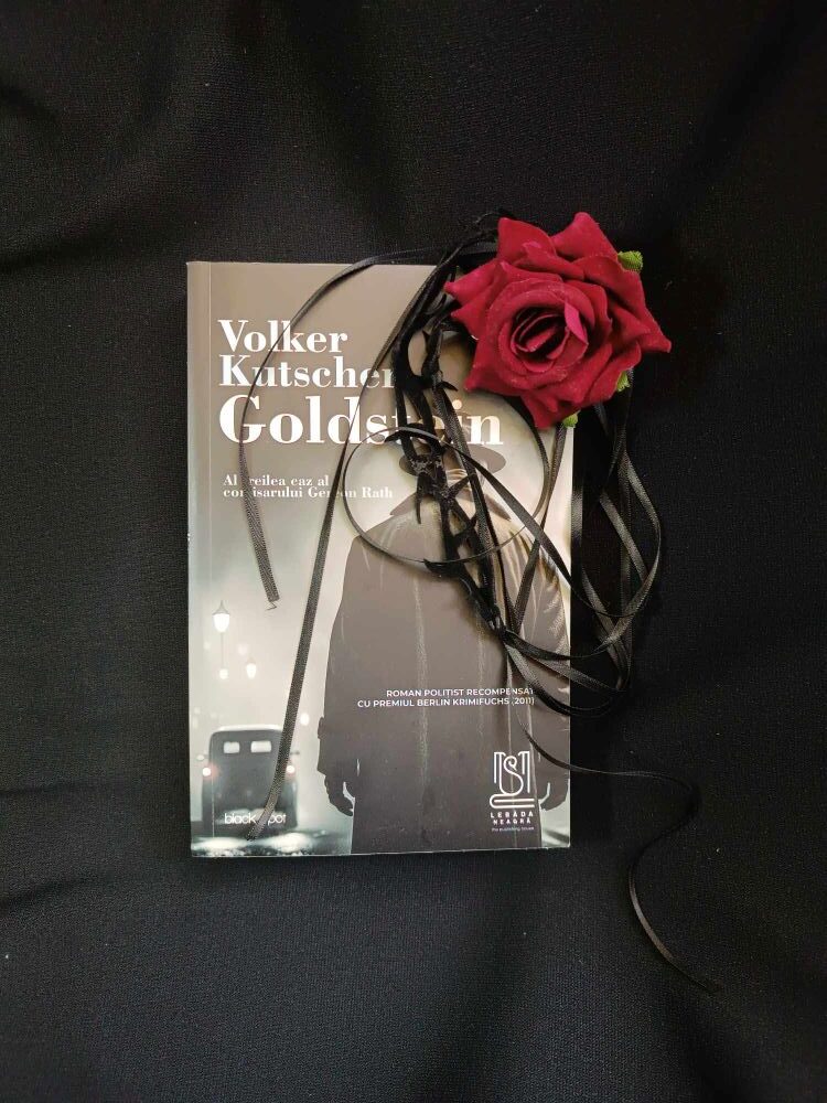 Imagine cu cartea „Goldstein”, de Volker Kutscher.