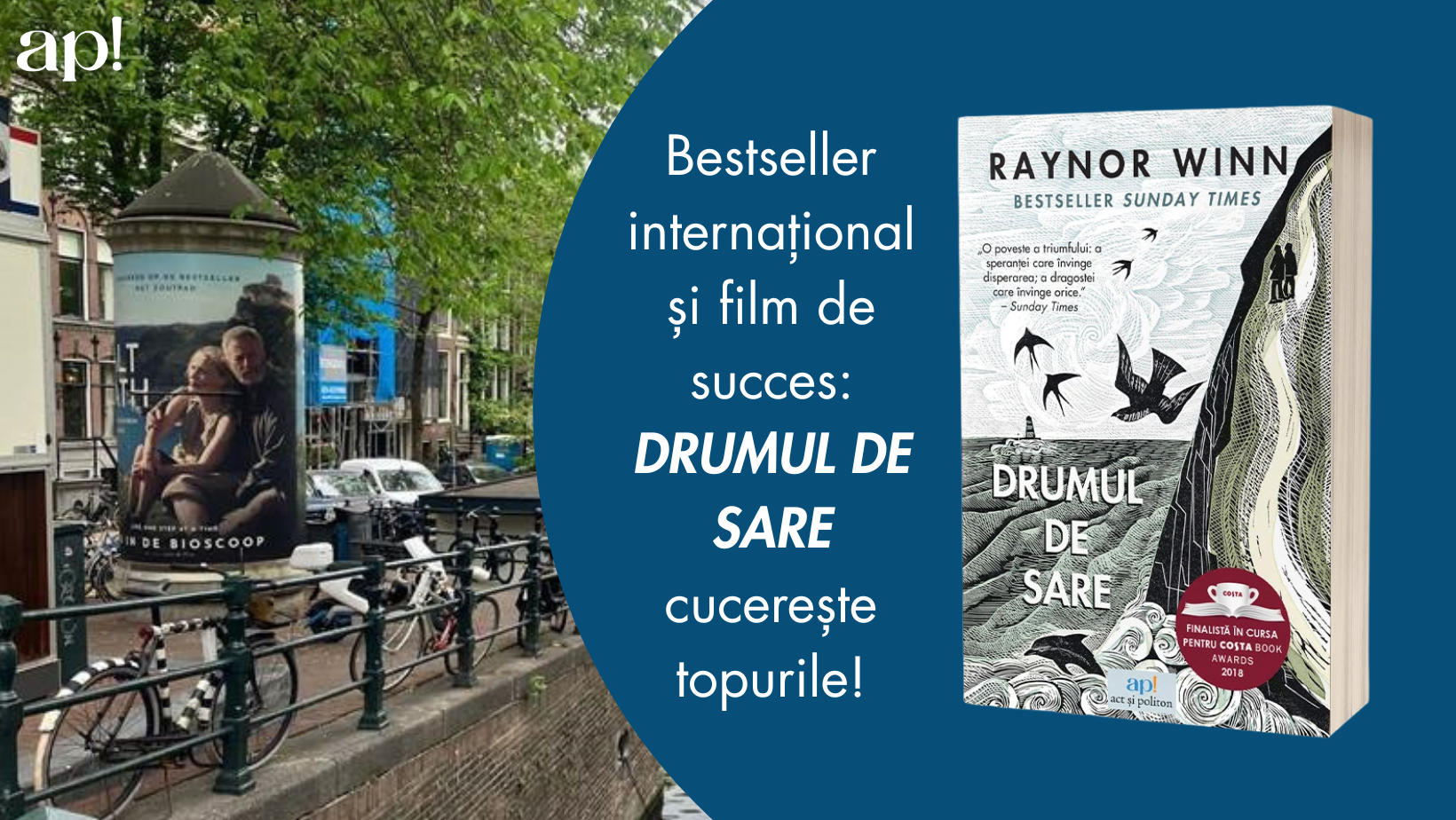 Raynor Winn - Drumul de sare Concept grafic Act si Politon