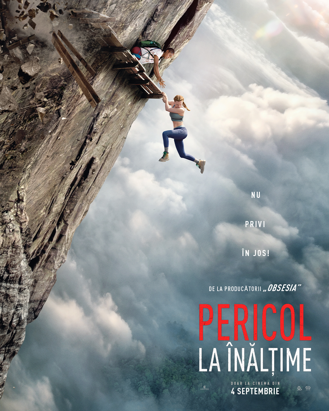 Afiș Pericol la înălțime Courtesy Vertical Entarteinment